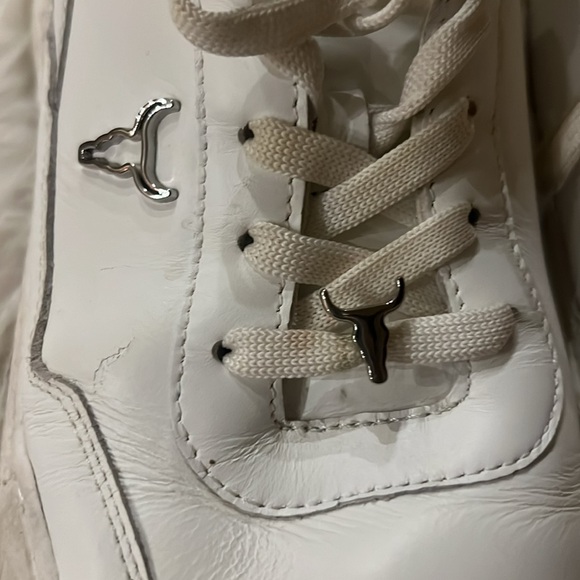 WindsorSmith sneakers Carte white leather preowned size 10 back to school - Picture 11 of 12